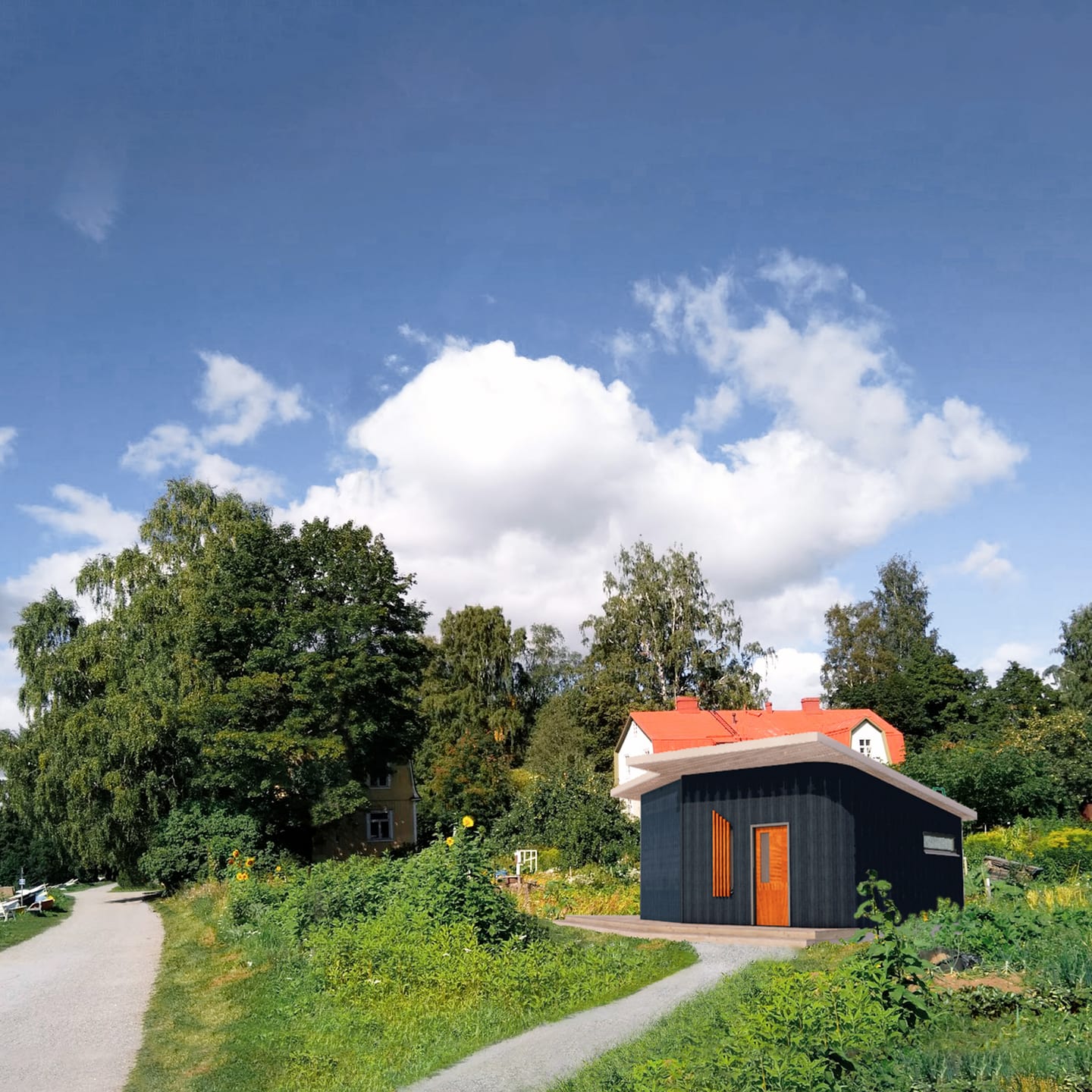 Sauna Tahmelassa