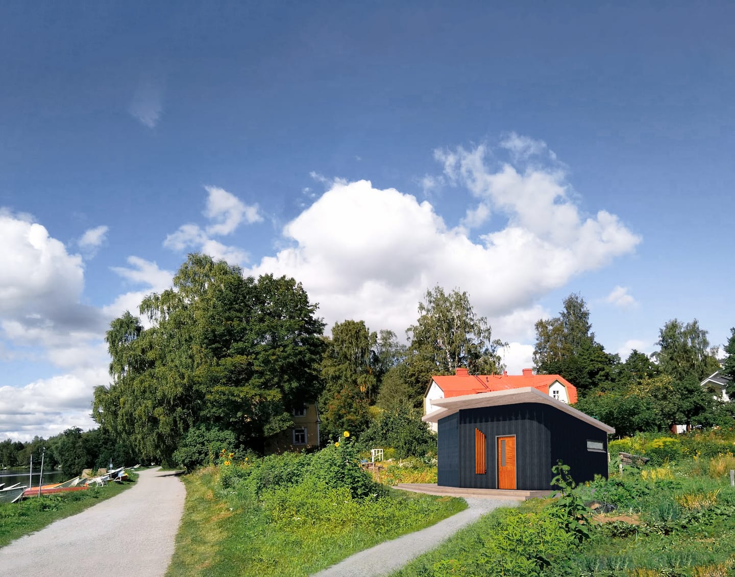 Sauna Tahmelassa